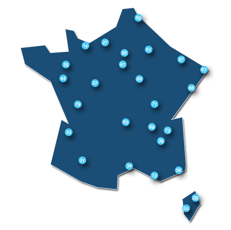 Portalp kantoren in Frankrijk