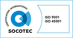 Certification Socotec ISO 9001 & 45001